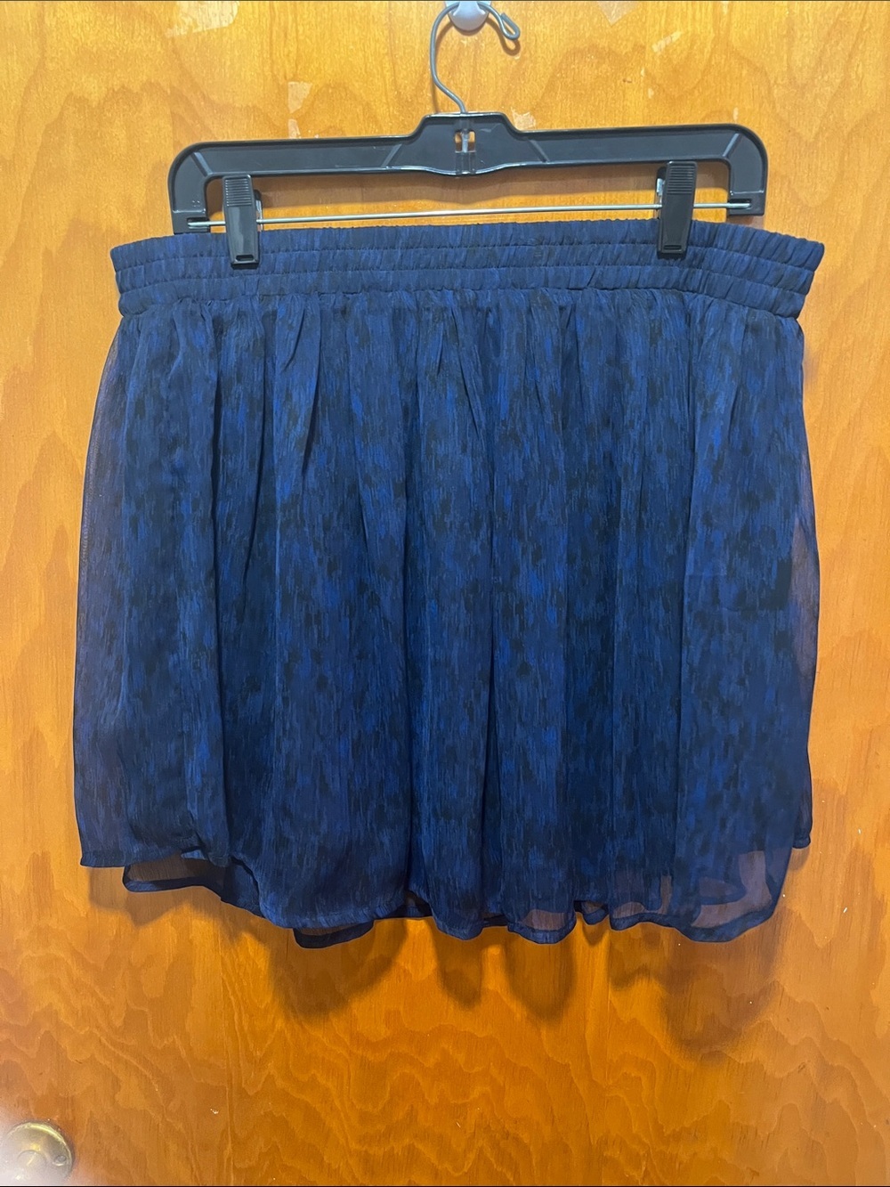 Converse Navy Blue Pleated Skater Skirt